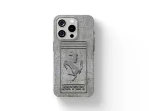 Ferrari Cover in Silicone Smartphone Aspetto Elegante Attuale